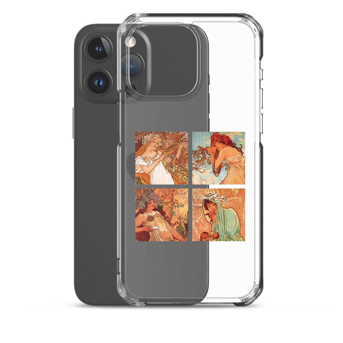 iPhoneケース|ミュシャ:四季