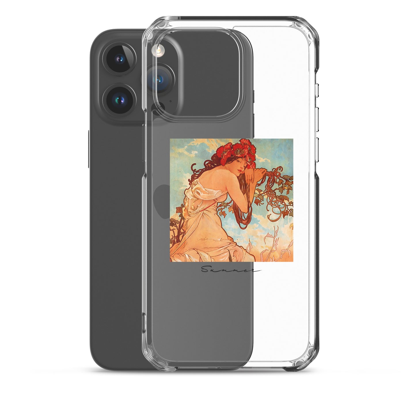 iPhoneケース|ミュシャ:夏