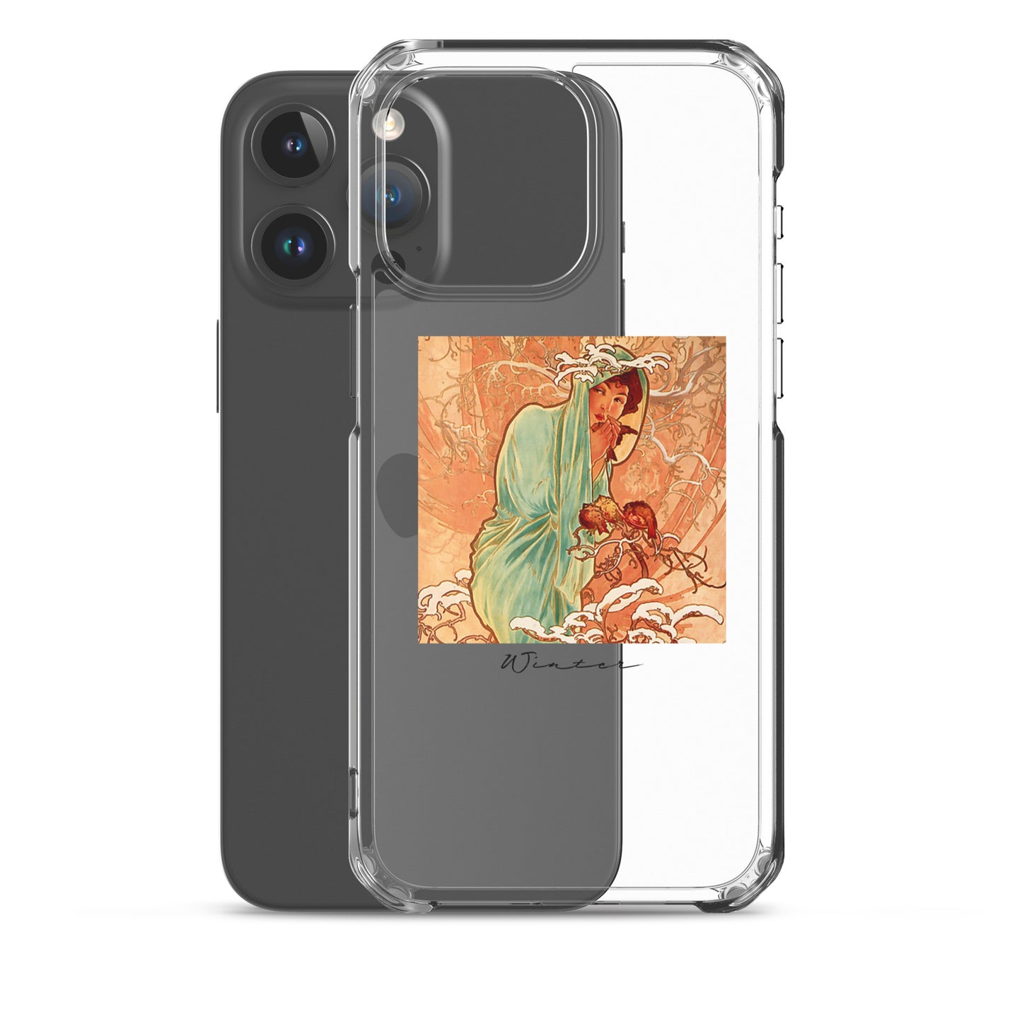 iPhoneケース|ミュシャ:冬
