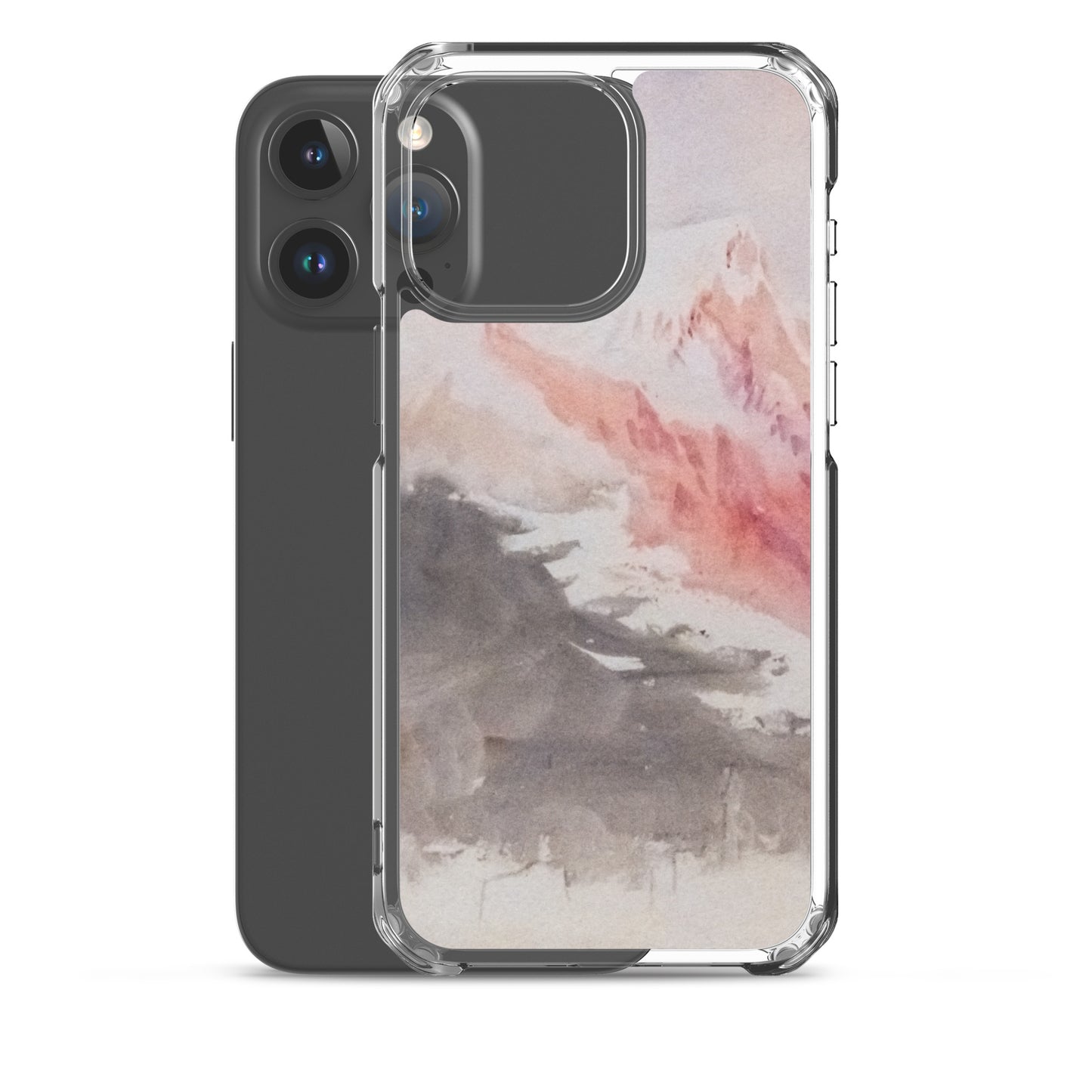 iPhoneケース|ジョセフ・マロード・ウィリアム・ターナー: 上空から見たモンブランとボッソン氷河