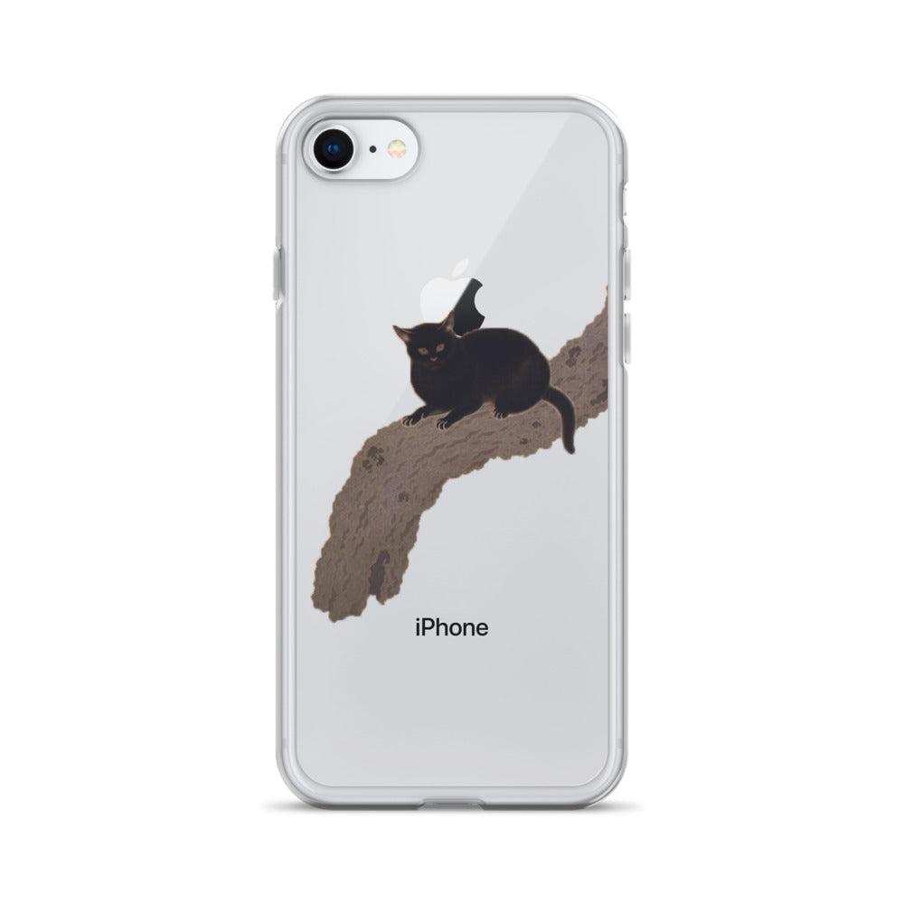 iPhoneケース|菱田春草:黒き猫