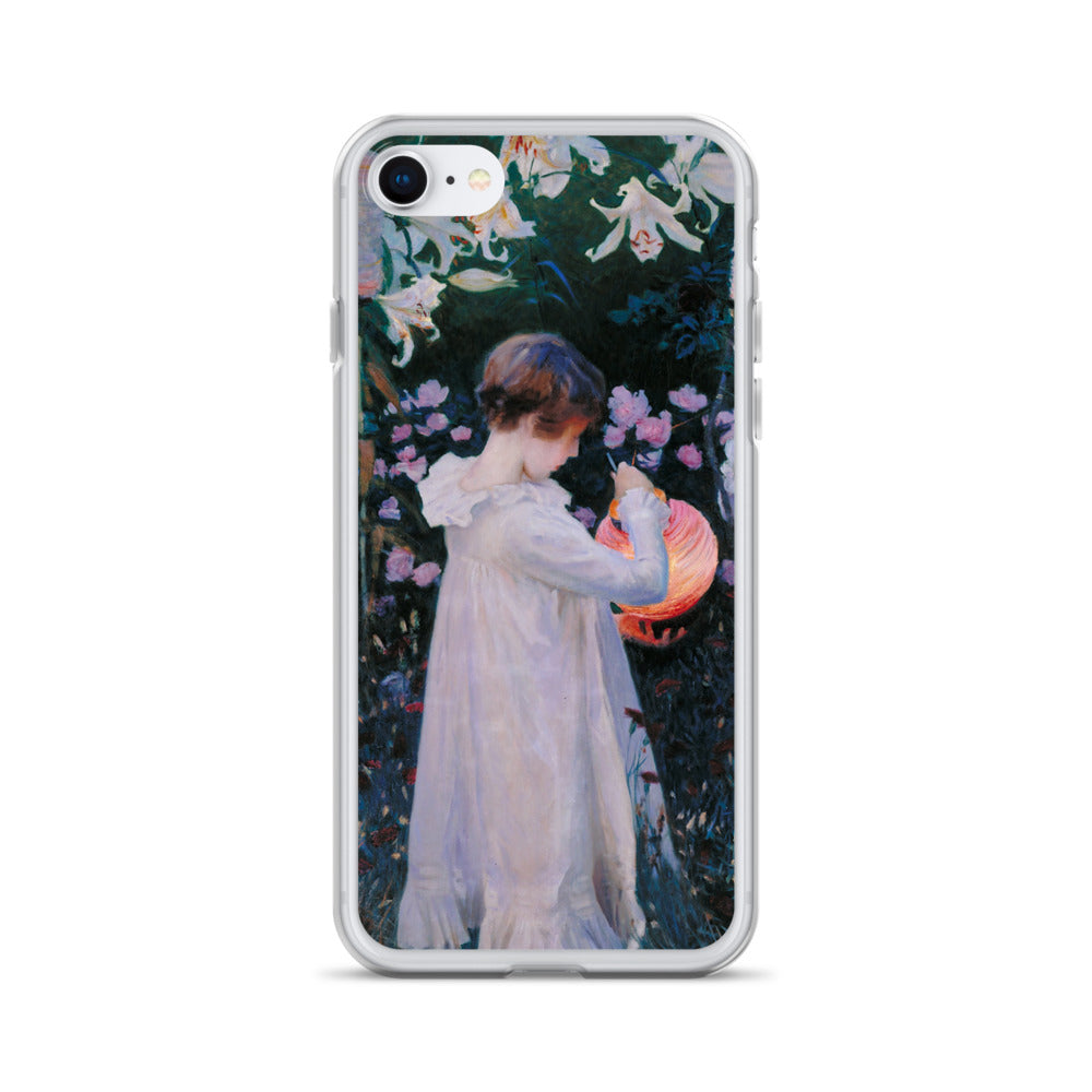 iPhoneケース|ジョン・シンガー・サージェント:カーネーション、リリー、リリー、ローズ