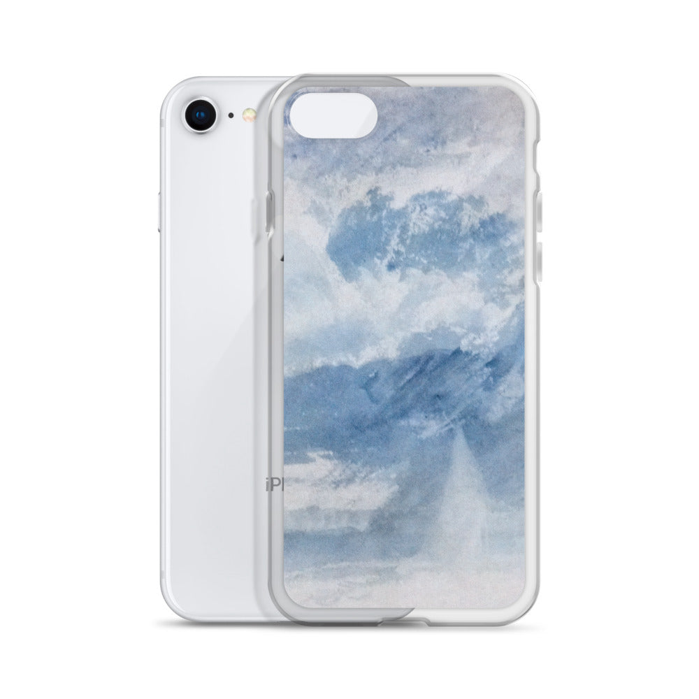 iPhoneケース|ジョセフ・マロード・ウィリアム・ターナー: 雲が立ち込める海上の帆船