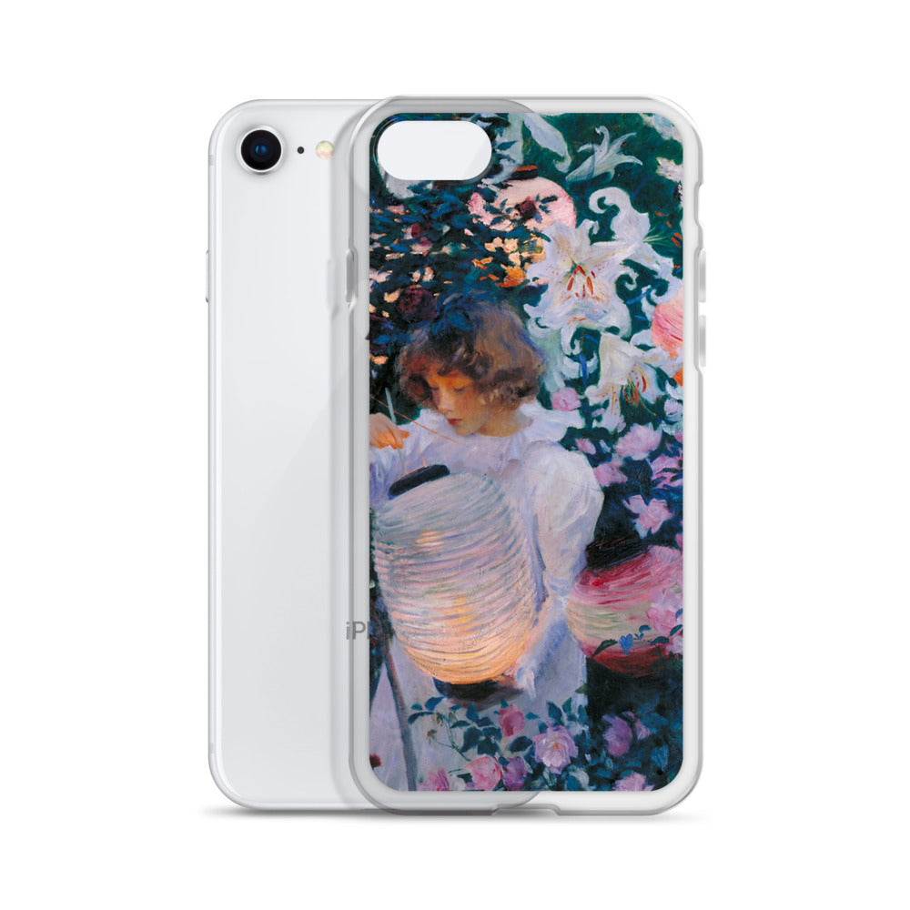 iPhoneケース|ジョン・シンガー・サージェント:カーネーション、リリー、リリー、ローズ