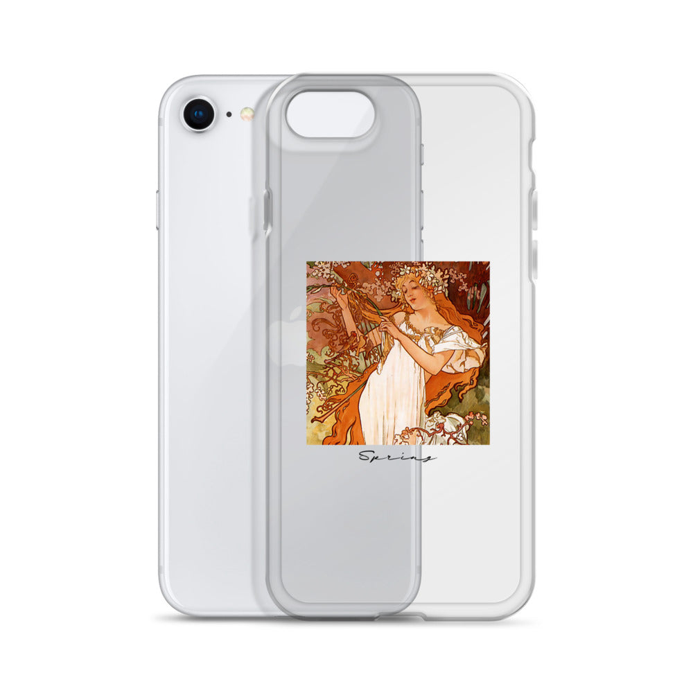 iPhoneケース|ミュシャ:春