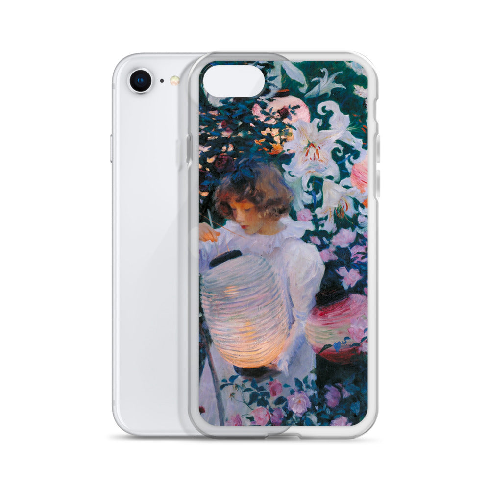 iPhoneケース|ジョン・シンガー・サージェント:カーネーション、リリー、リリー、ローズ