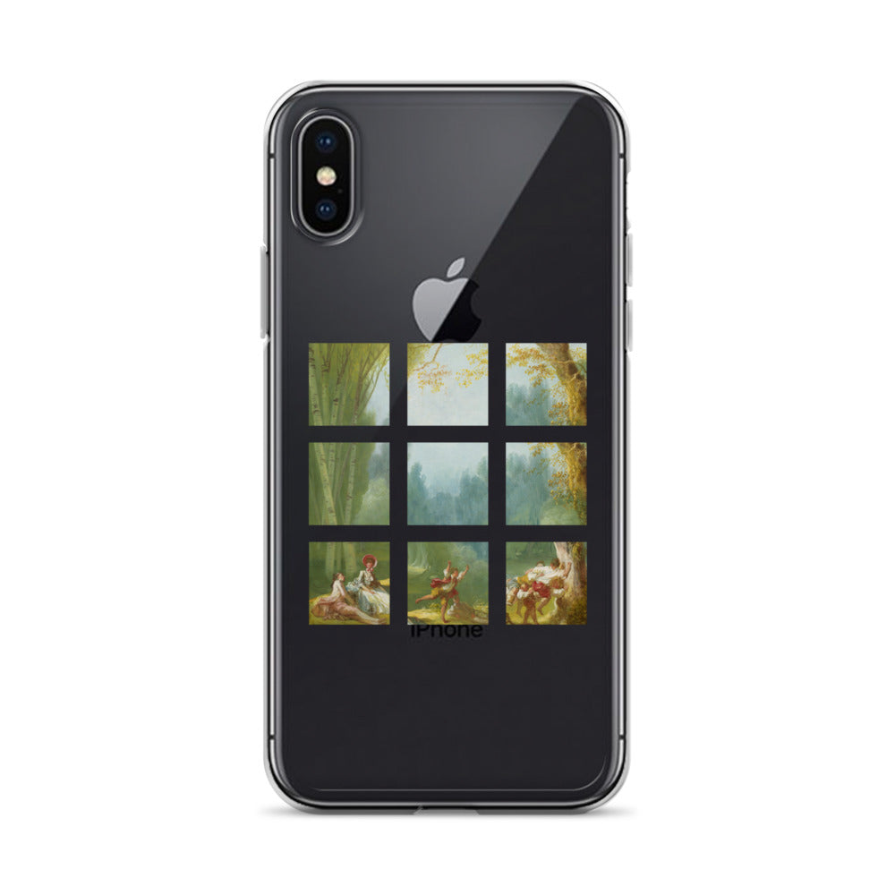 iPhoneケース|ジャン=オノレ・フラゴナール:馬とライダーのゲーム