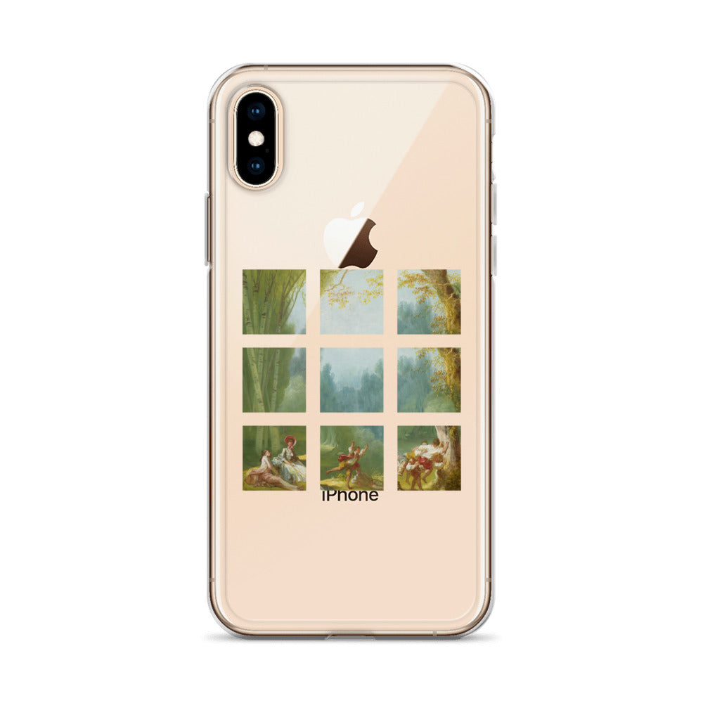 iPhoneケース|ジャン=オノレ・フラゴナール:馬とライダーのゲーム