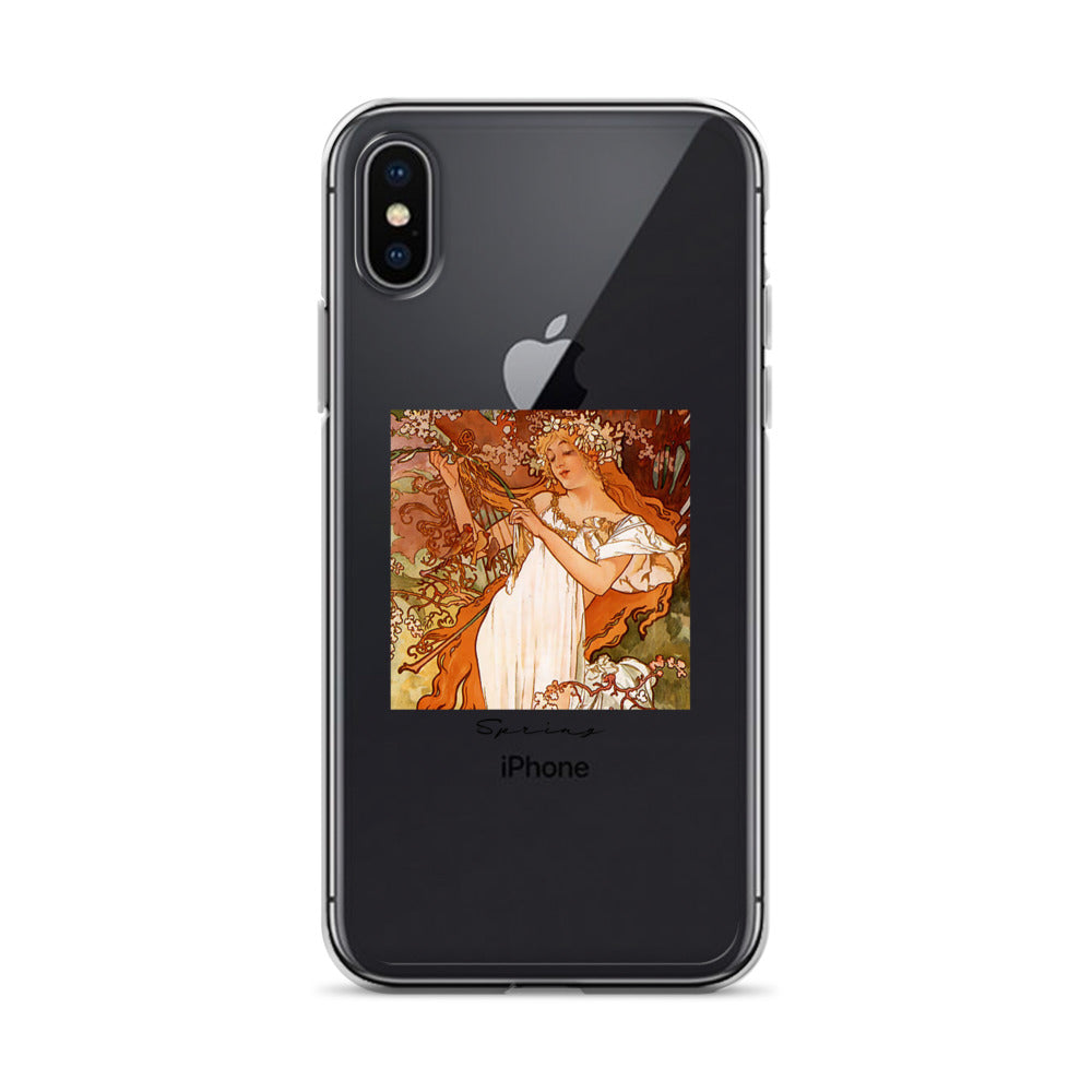 iPhoneケース|ミュシャ:春
