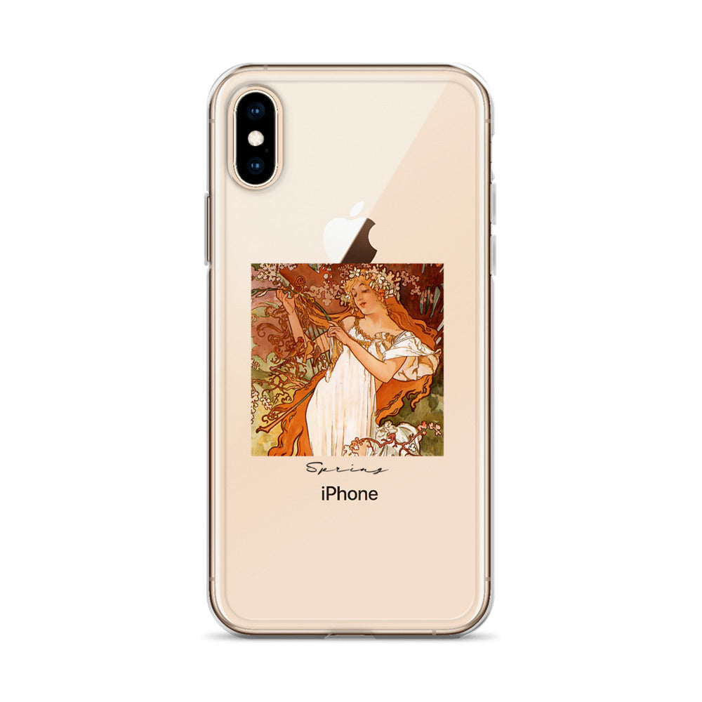 iPhoneケース|ミュシャ:春