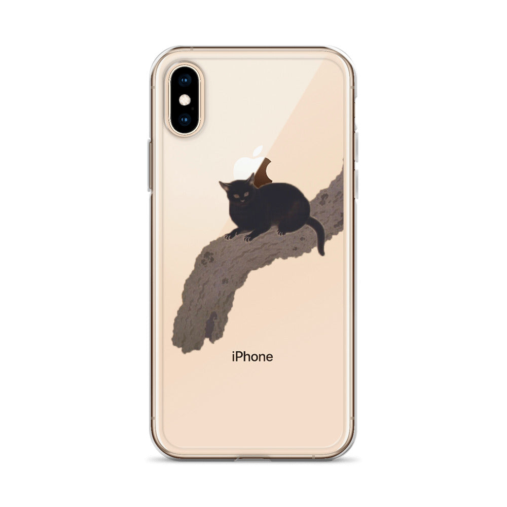 iPhoneケース|菱田春草:黒き猫
