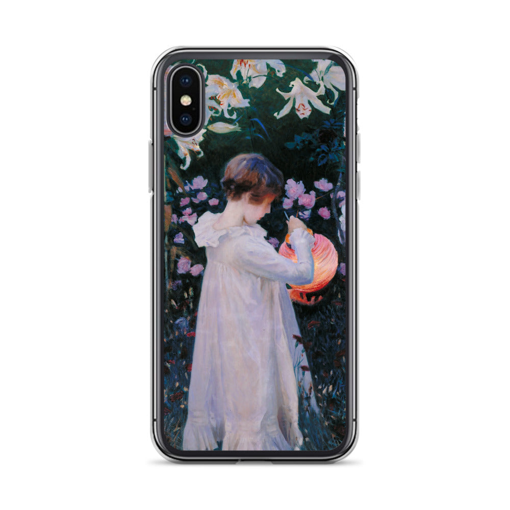 iPhoneケース|ジョン・シンガー・サージェント:カーネーション、リリー、リリー、ローズ