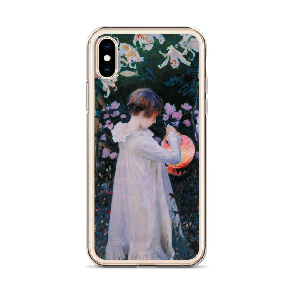 iPhoneケース|ジョン・シンガー・サージェント:カーネーション、リリー、リリー、ローズ
