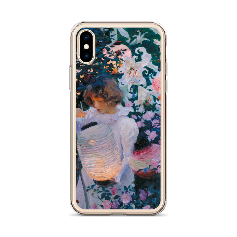 iPhoneケース|ジョン・シンガー・サージェント:カーネーション、リリー、リリー、ローズ