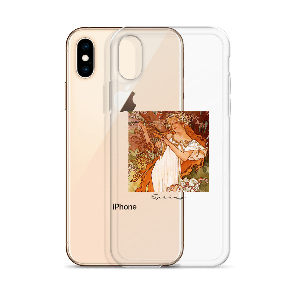 iPhoneケース|ミュシャ:春