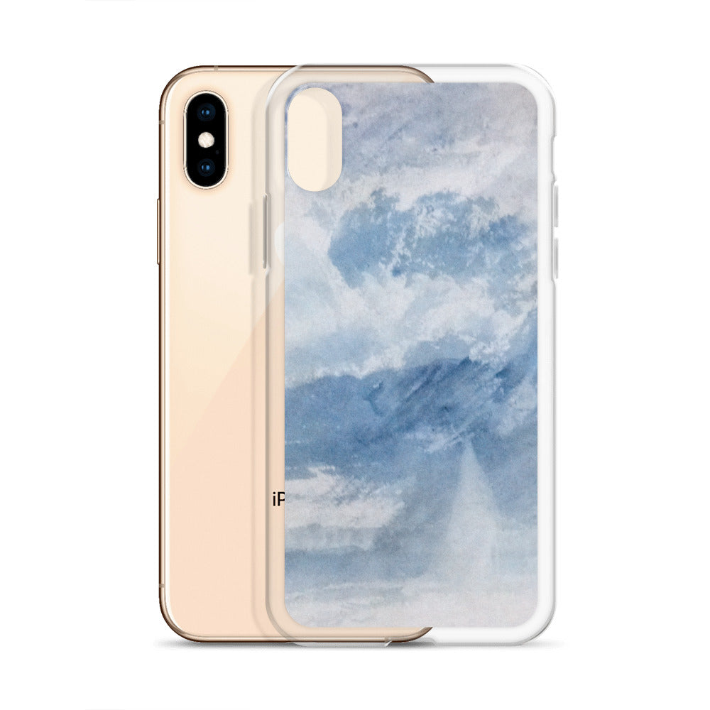 iPhoneケース|ジョセフ・マロード・ウィリアム・ターナー: 雲が立ち込める海上の帆船