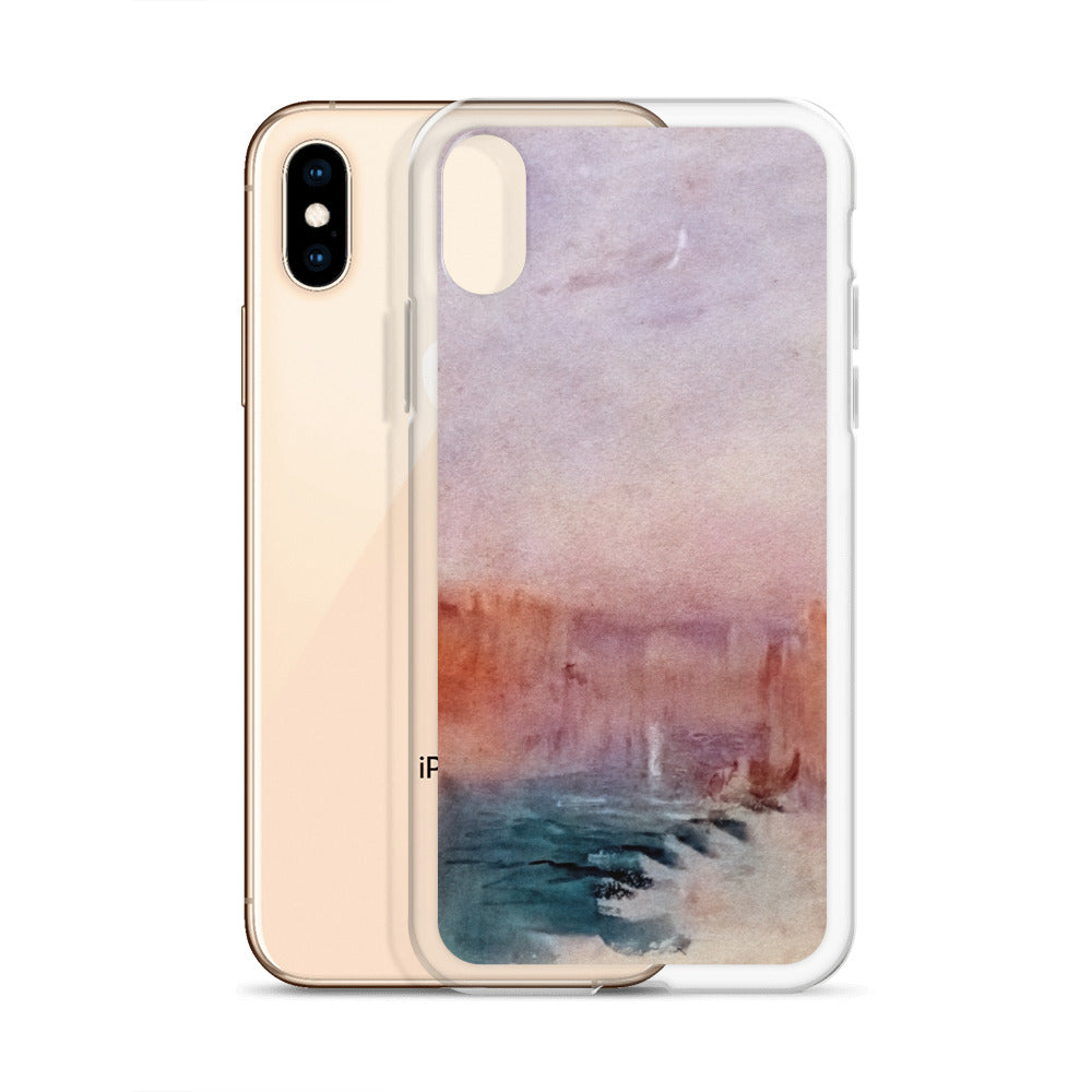 iPhoneケース|ジョセフ・マロード・ウィリアム・ターナー: スキアヴォーニ川沿いからの夕日