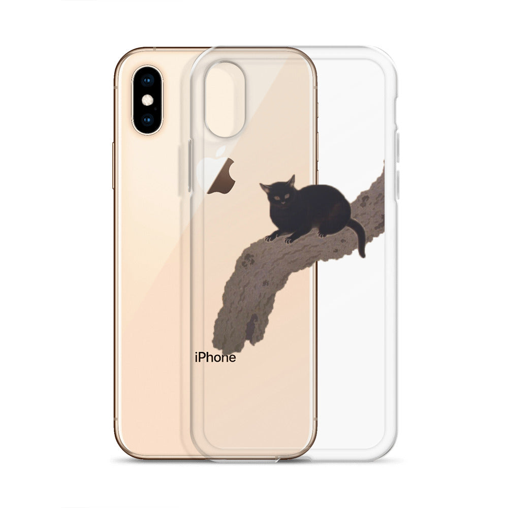 iPhoneケース|菱田春草:黒き猫