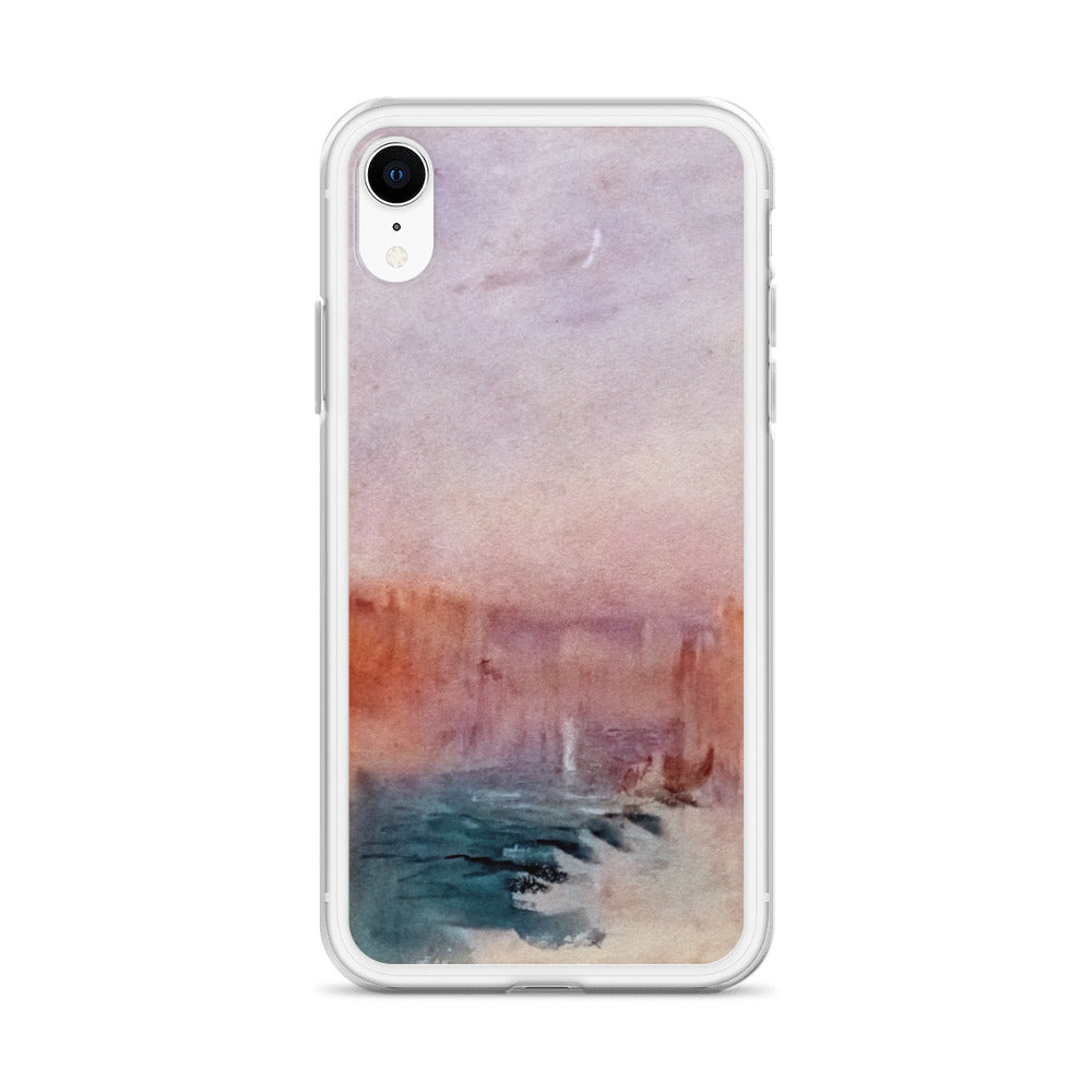 iPhoneケース|ジョセフ・マロード・ウィリアム・ターナー: スキアヴォーニ川沿いからの夕日