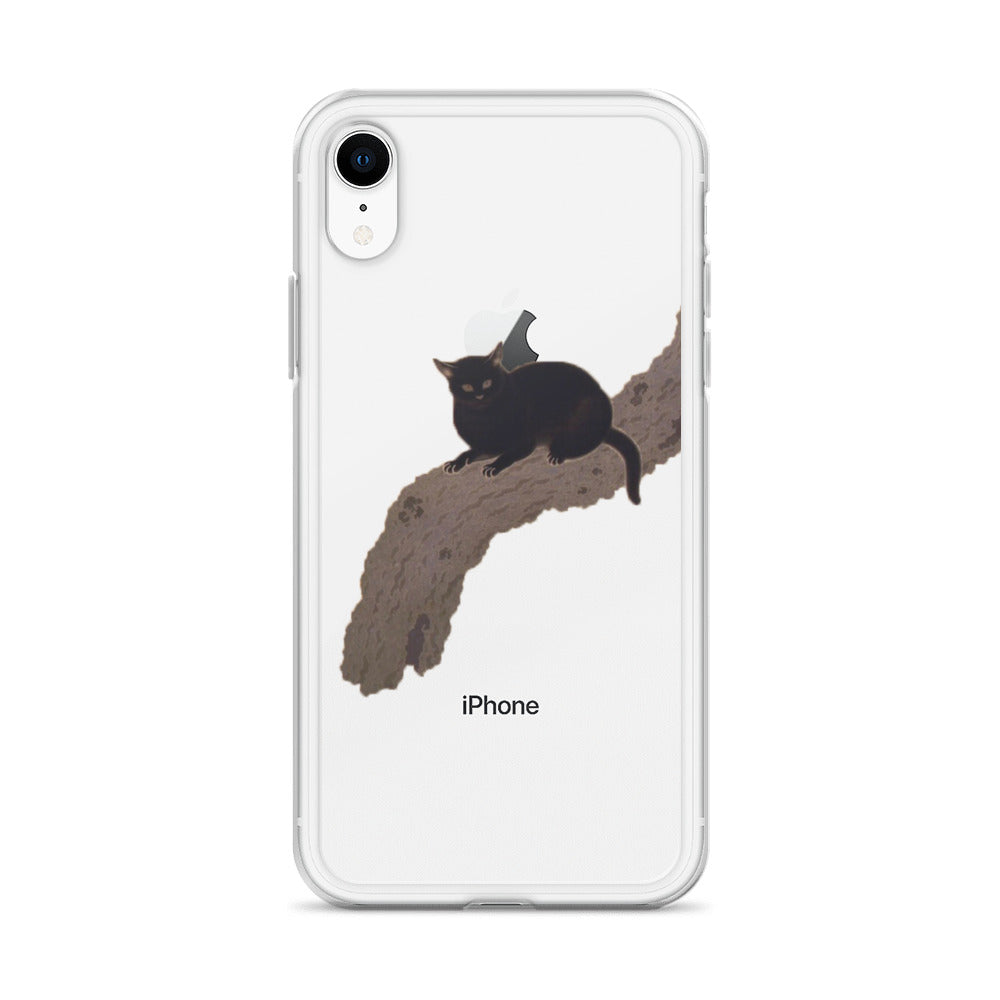 iPhoneケース|菱田春草:黒き猫