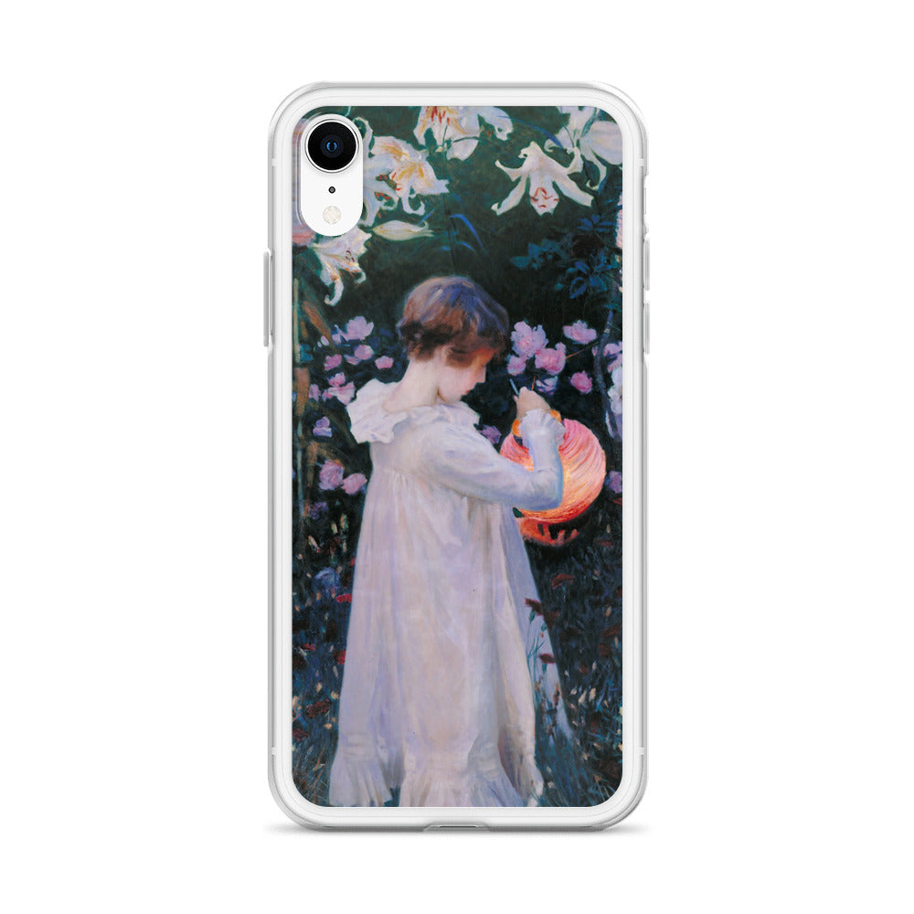 iPhoneケース|ジョン・シンガー・サージェント:カーネーション、リリー、リリー、ローズ