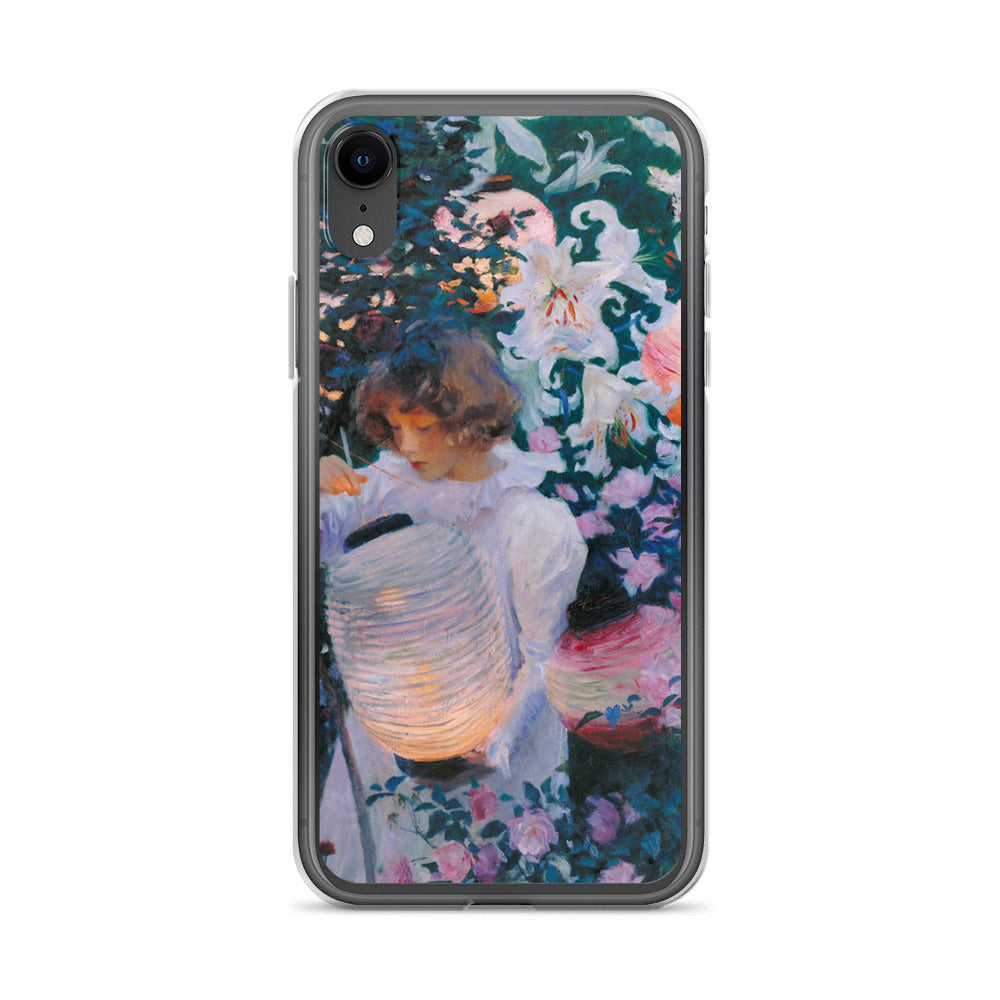 iPhoneケース|ジョン・シンガー・サージェント:カーネーション、リリー、リリー、ローズ
