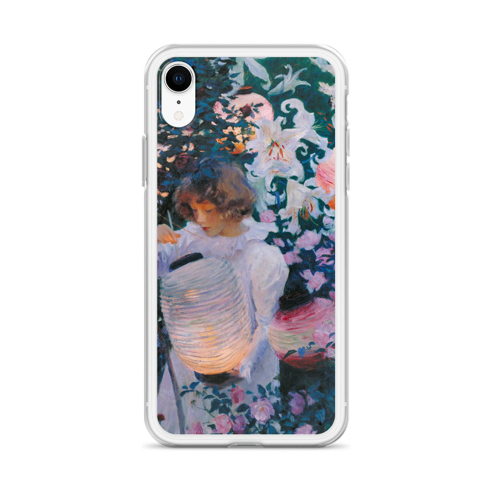 iPhoneケース|ジョン・シンガー・サージェント:カーネーション、リリー、リリー、ローズ