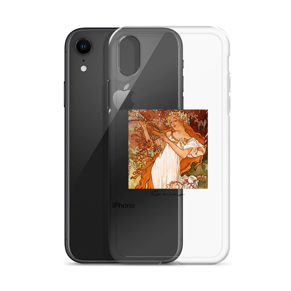 iPhoneケース|ミュシャ:春