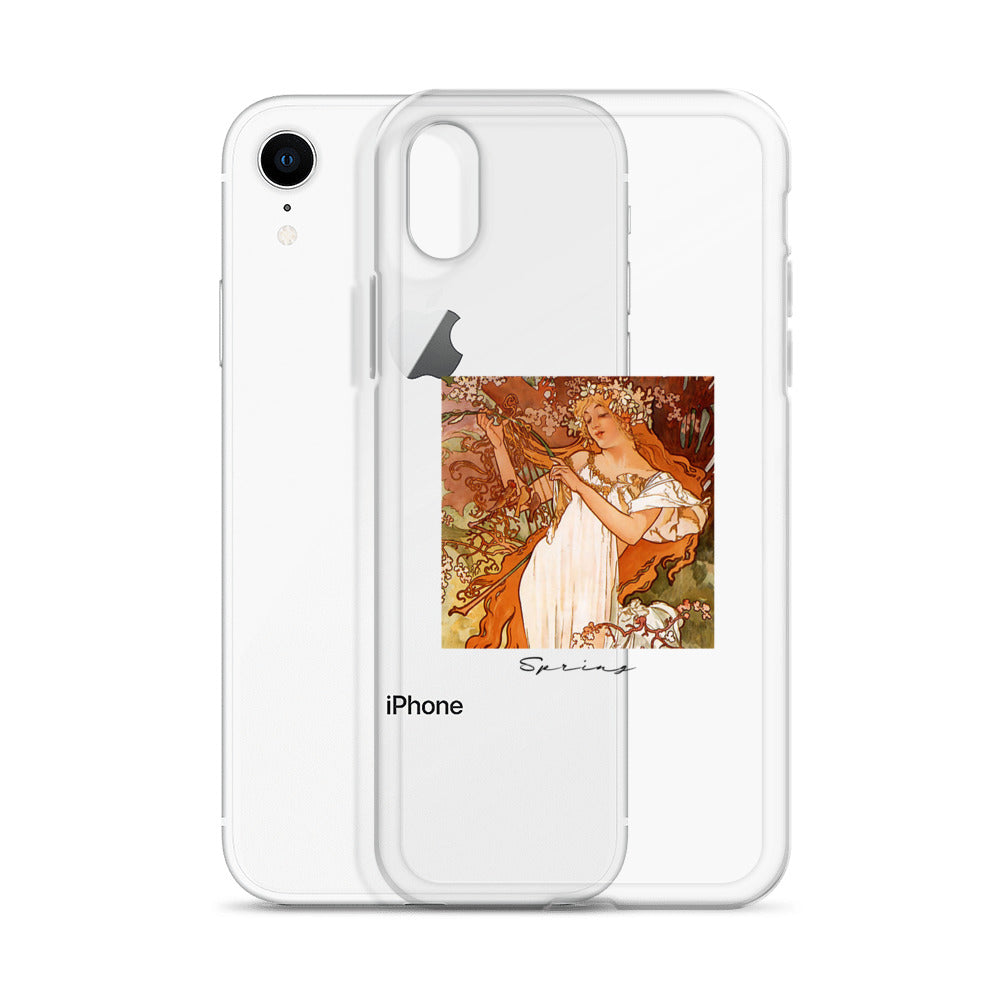iPhoneケース|ミュシャ:春