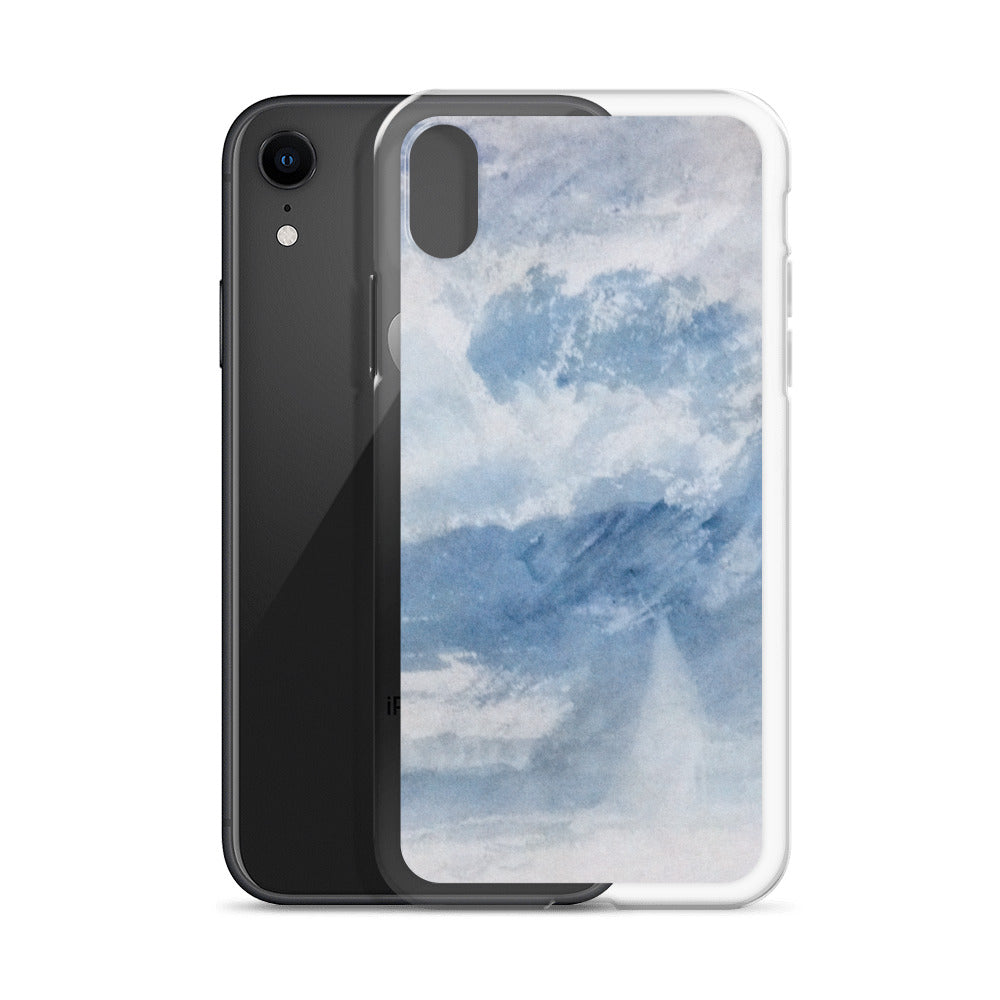 iPhoneケース|ジョセフ・マロード・ウィリアム・ターナー: 雲が立ち込める海上の帆船