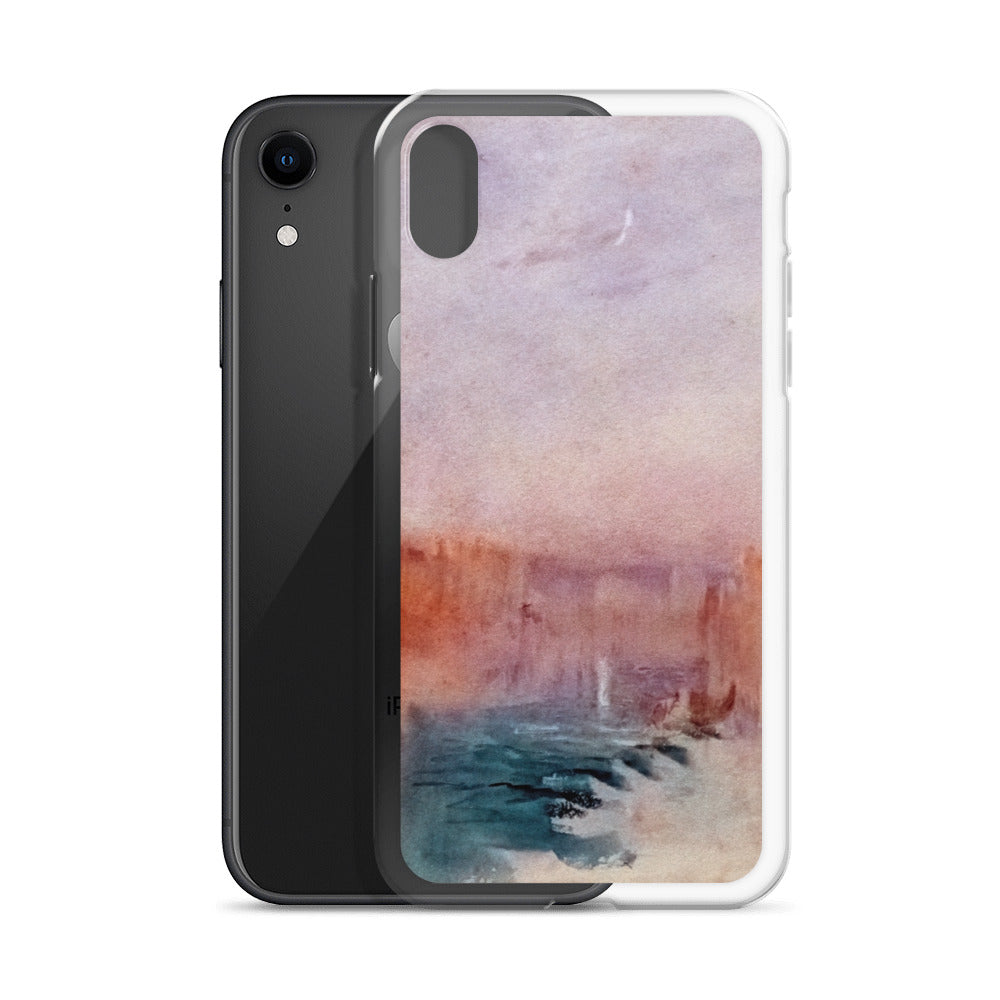 iPhoneケース|ジョセフ・マロード・ウィリアム・ターナー: スキアヴォーニ川沿いからの夕日