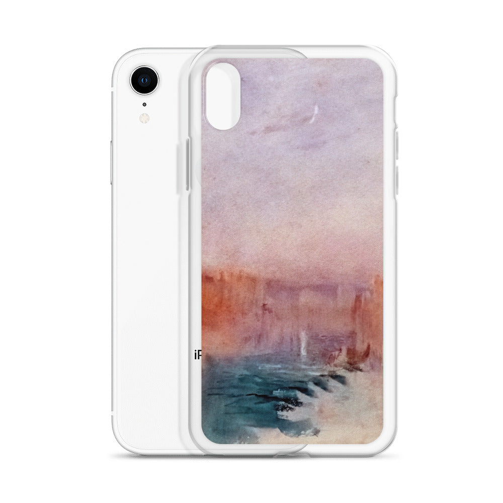 iPhoneケース|ジョセフ・マロード・ウィリアム・ターナー: スキアヴォーニ川沿いからの夕日