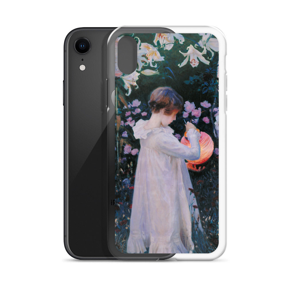 iPhoneケース|ジョン・シンガー・サージェント:カーネーション、リリー、リリー、ローズ