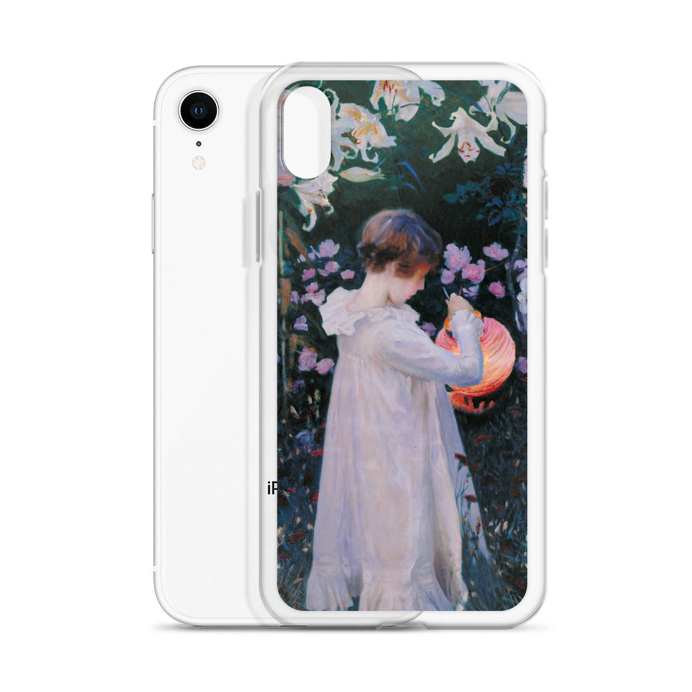 iPhoneケース|ジョン・シンガー・サージェント:カーネーション、リリー、リリー、ローズ