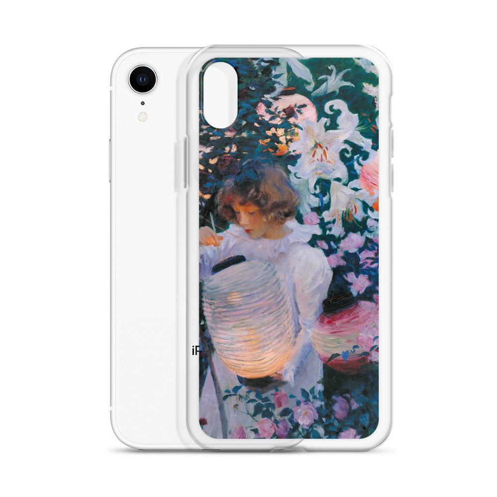 iPhoneケース|ジョン・シンガー・サージェント:カーネーション、リリー、リリー、ローズ