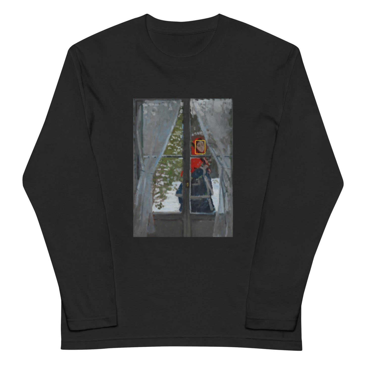 長袖Tシャツ|モネ:赤いハンカチ