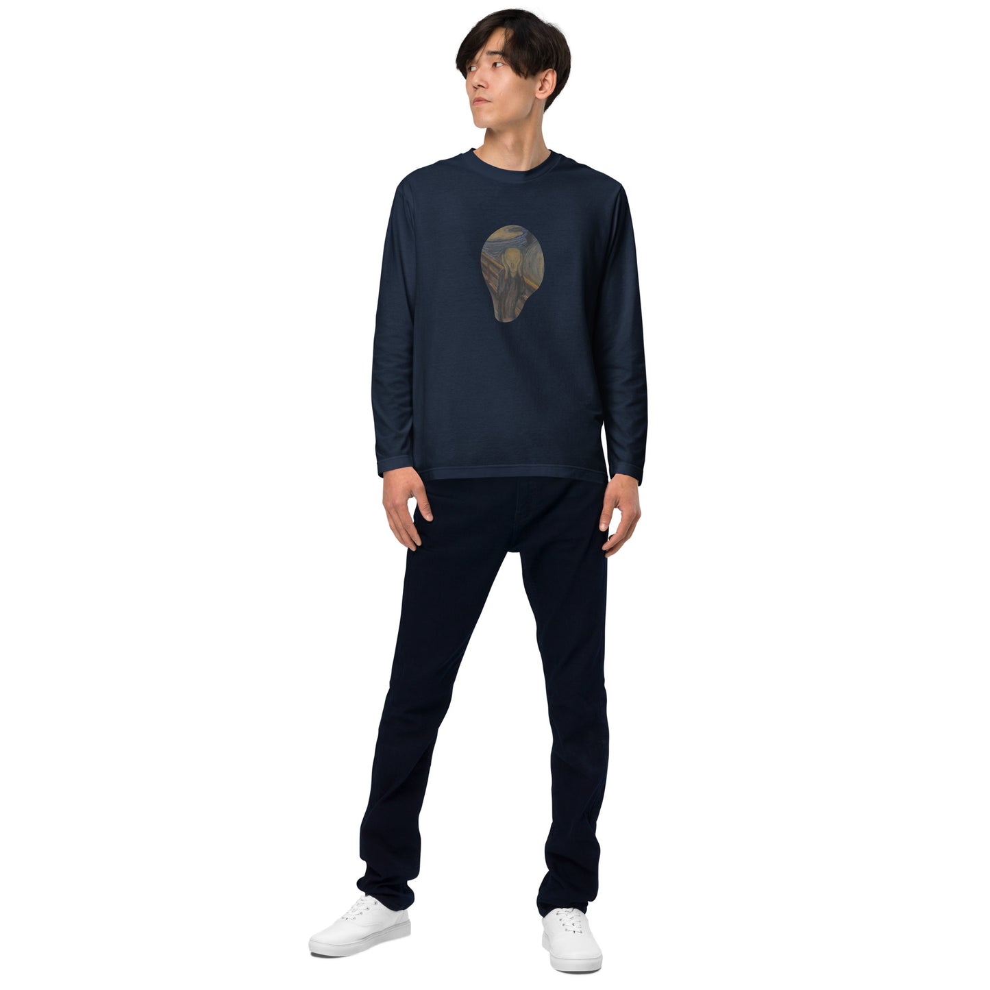 長袖Tシャツ|ムンク:叫び
