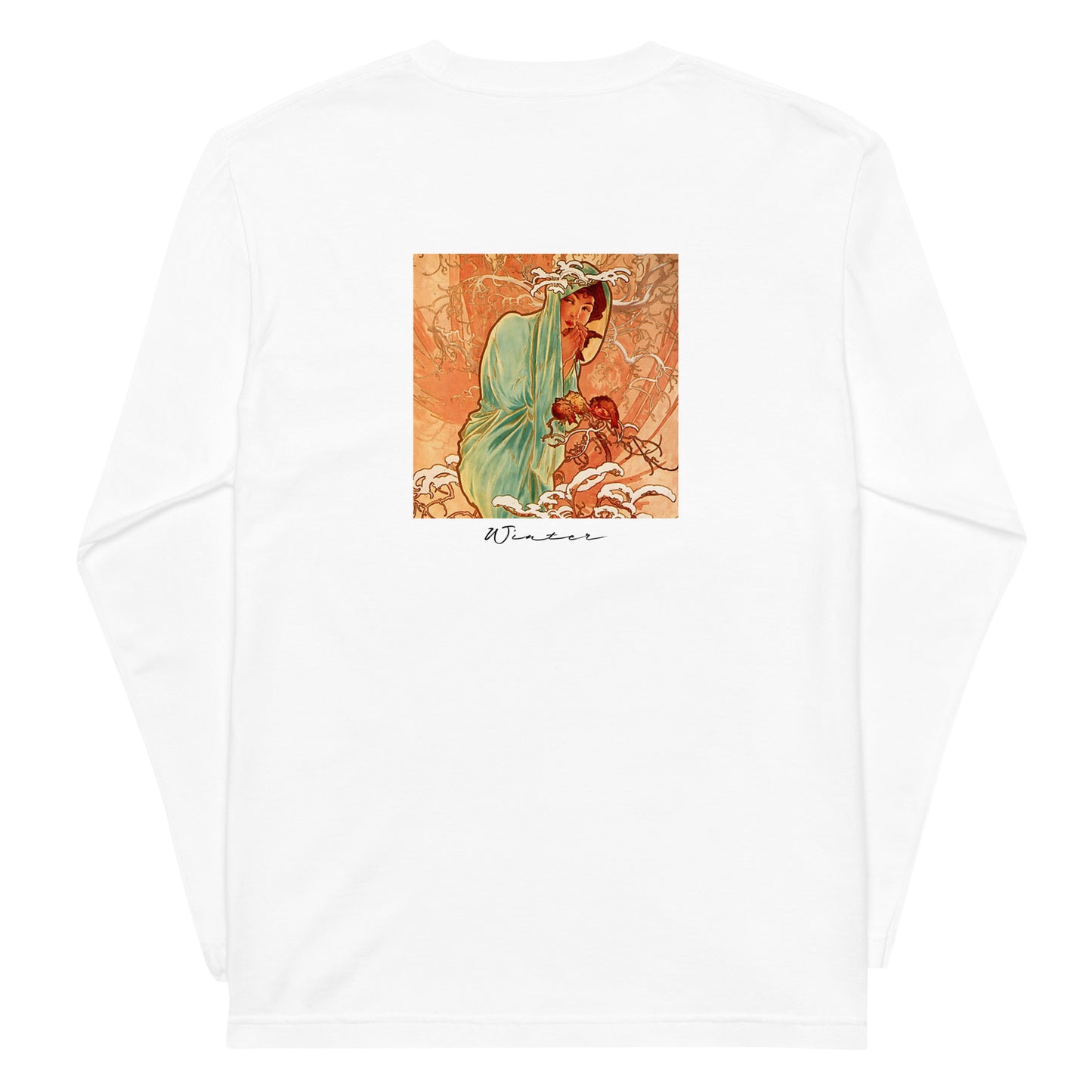 長袖Tシャツ(バックプリント)|ミュシャ:冬
