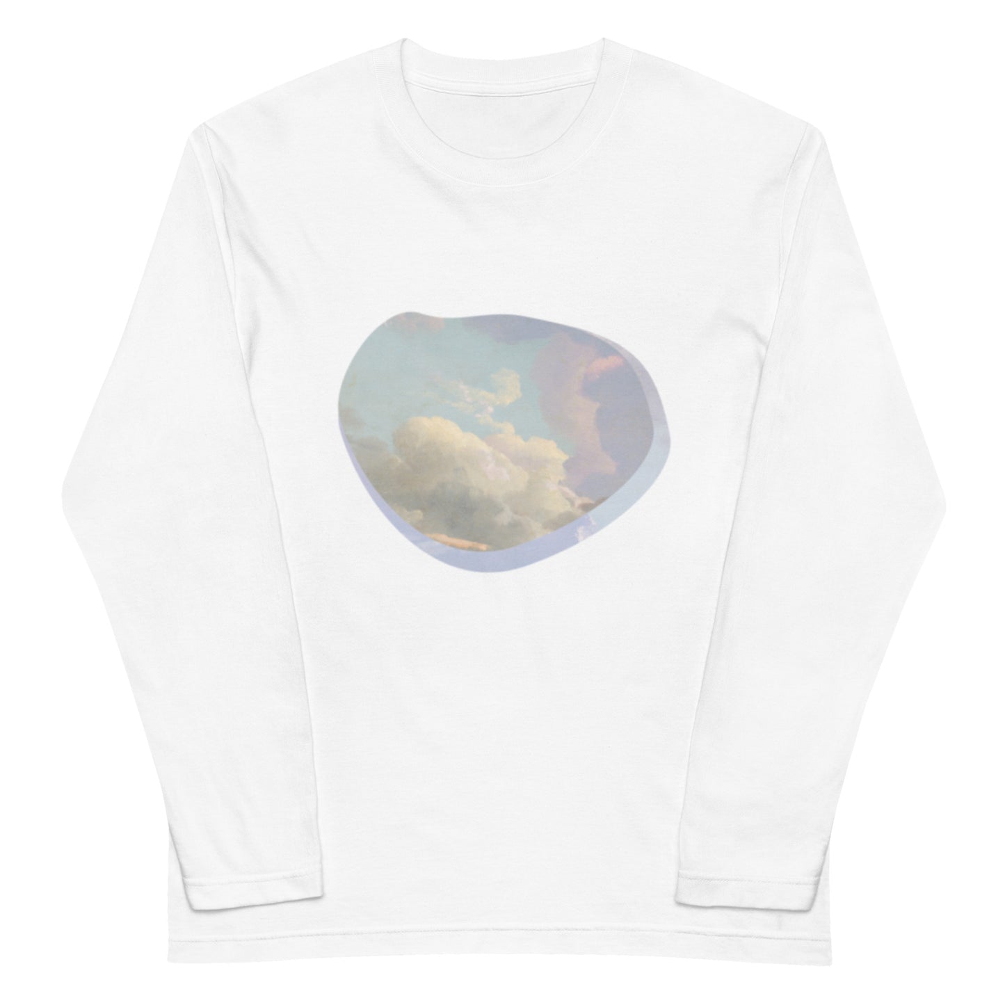 長袖Tシャツ|サイモン・デニス :雲の勉強(夕方)/雲の研究(遠方の嵐)