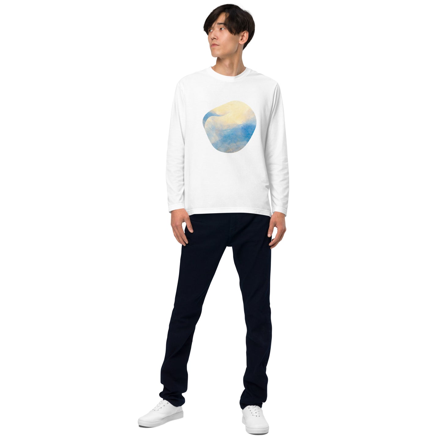 長袖Tシャツ|ウィリアム・ターナー:ツーク湖