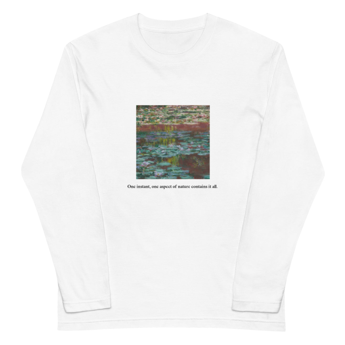 長袖Tシャツ|モネ:睡蓮の池