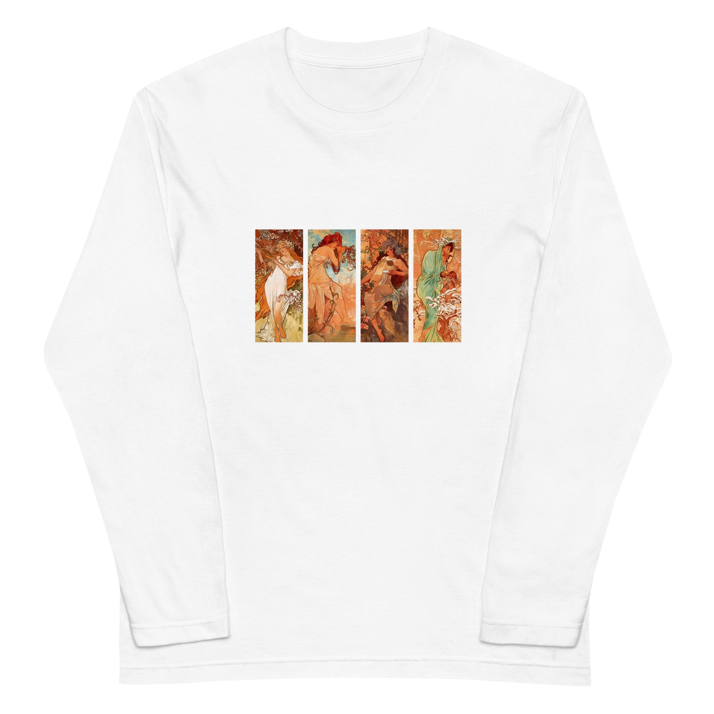 長袖Tシャツ|ミュシャ:四季