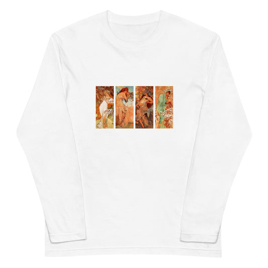 長袖Tシャツ|ミュシャ:四季