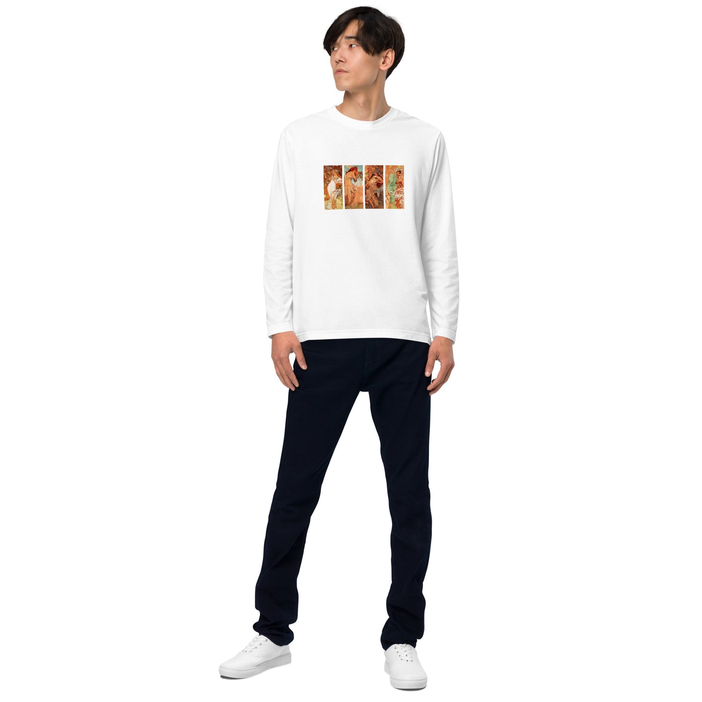 長袖Tシャツ|ミュシャ:四季