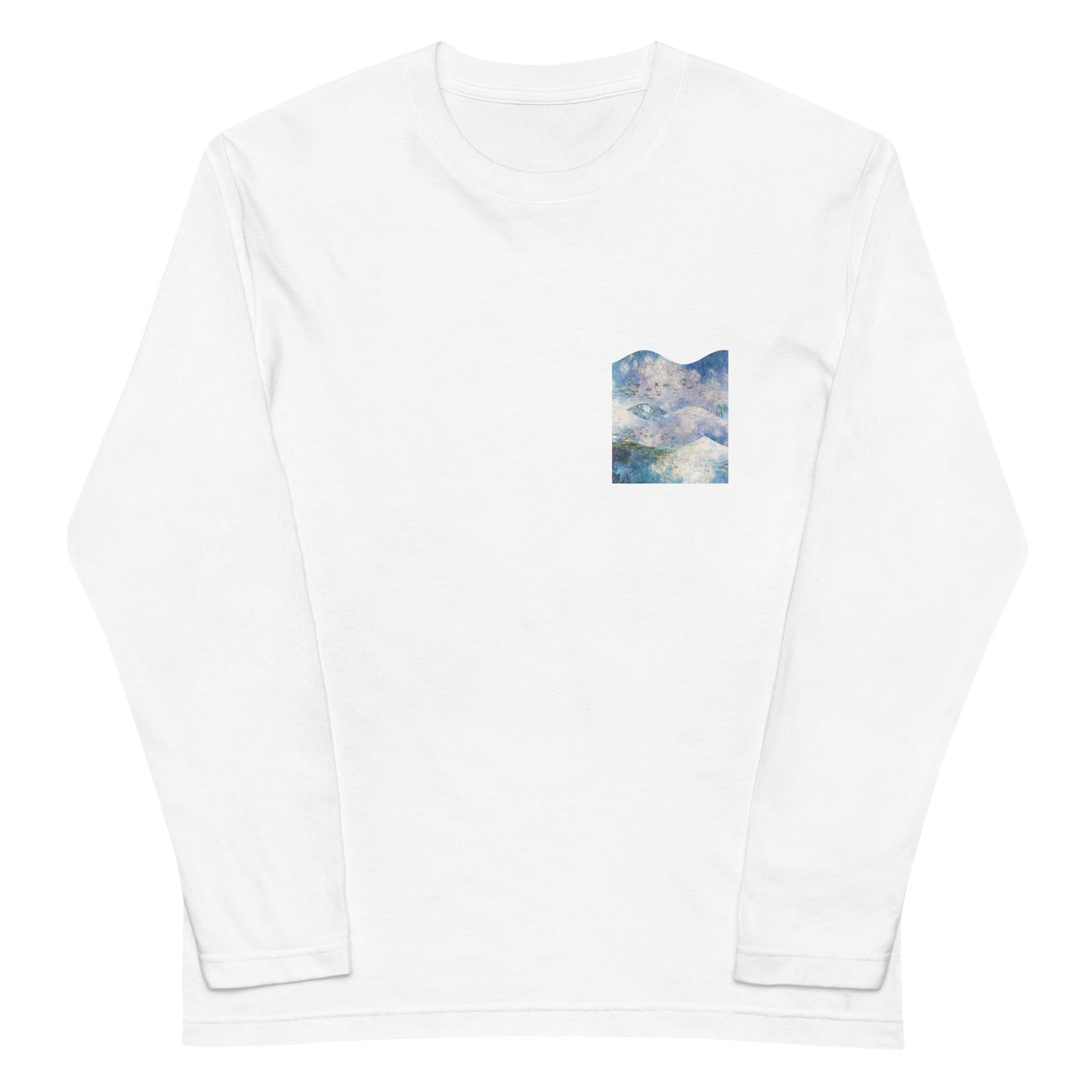 長袖Tシャツ|モネ:睡蓮 - 雲 -
