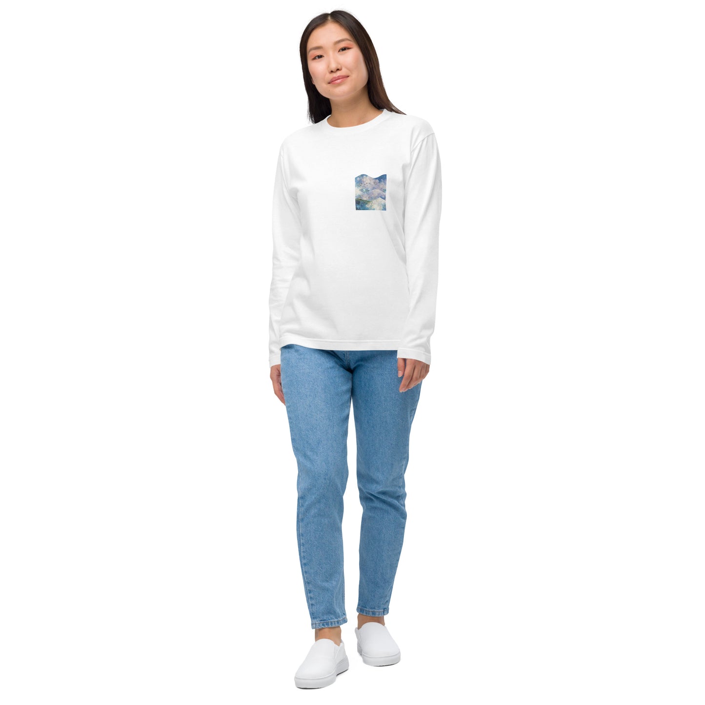 長袖Tシャツ|モネ:睡蓮 - 雲 -