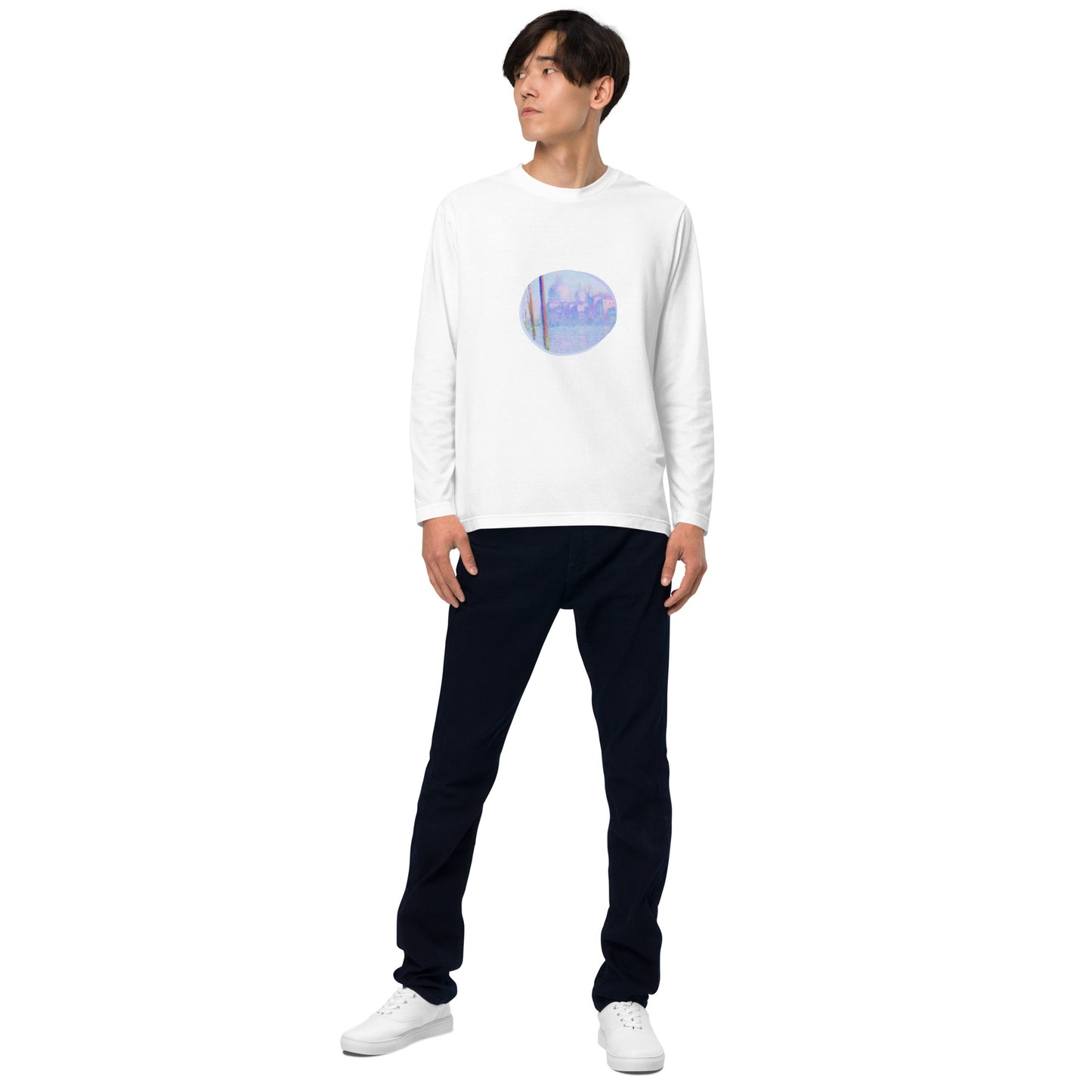 長袖Tシャツ|モネ:大運河