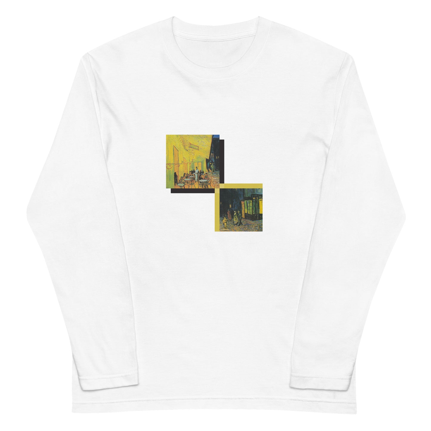 長袖Tシャツ|ゴッホ:夜のカフェテラス