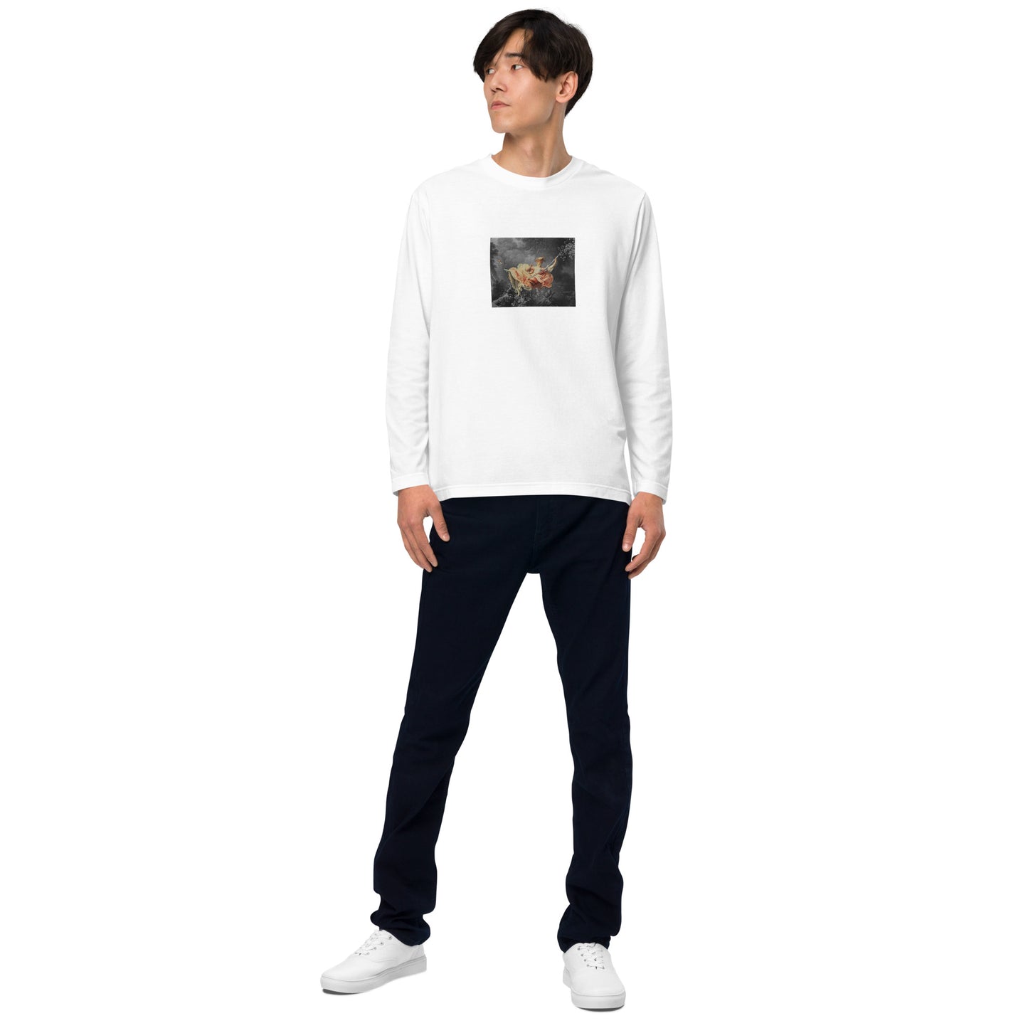 長袖Tシャツ|ジャン・オノレ・フラゴナール:ぶらんこ