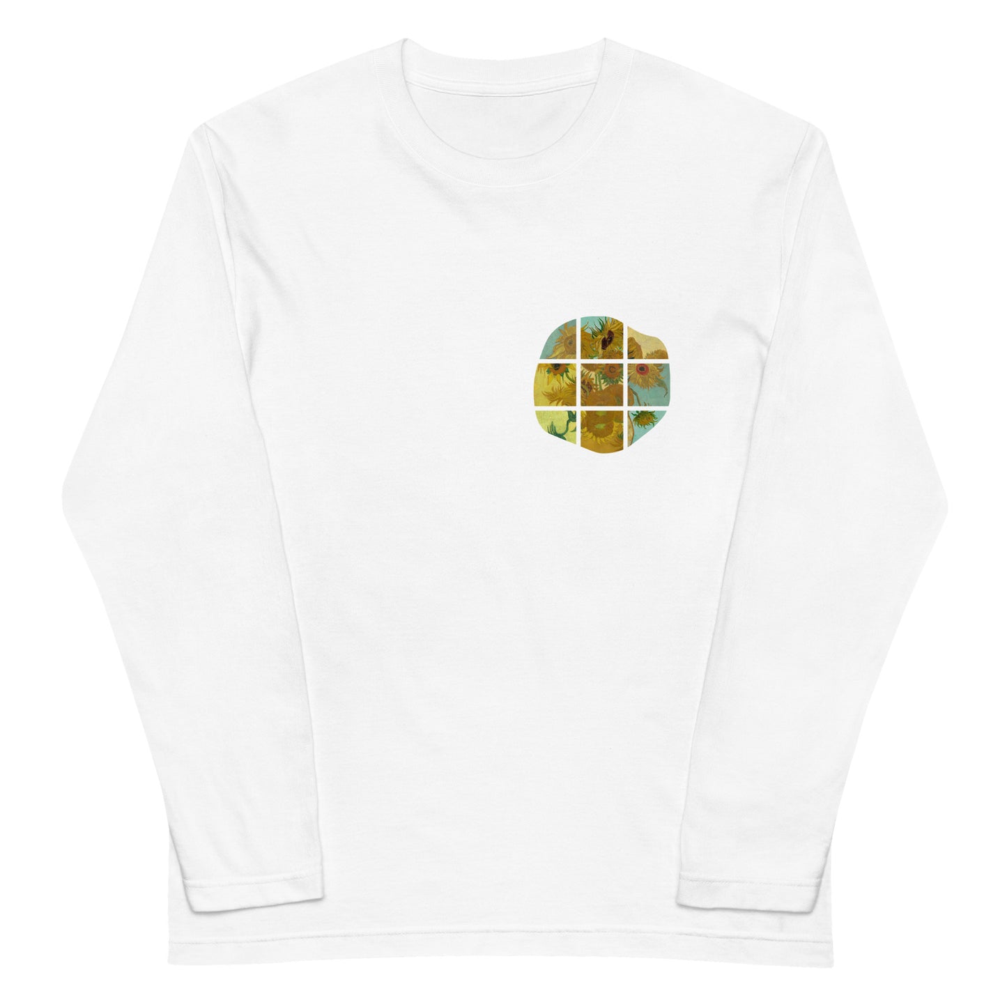 長袖Tシャツ|ゴッホ:ひまわり